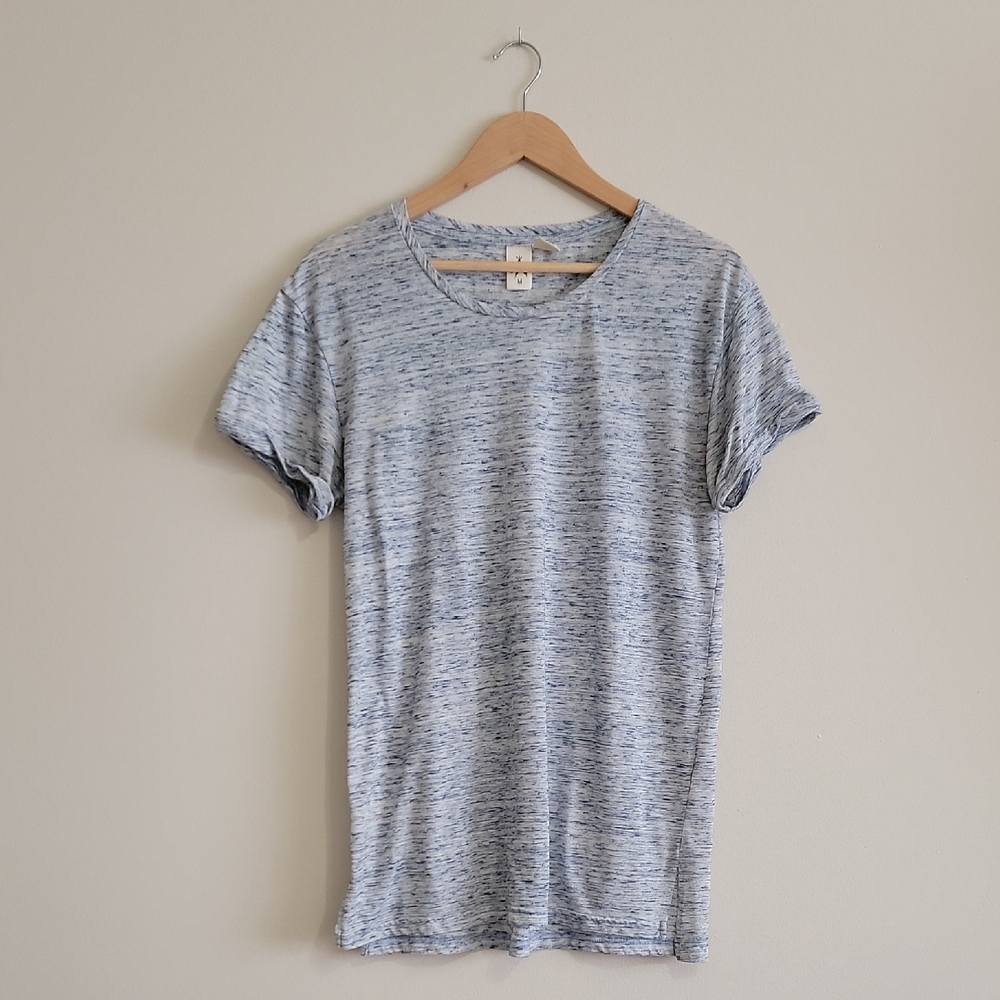 Blue Speckled T-Shirt